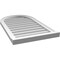 Ekena Millwork Round Top Surface Mount PVC Gable Vent w/ 2"W x 2"P Brickmould Sill Frame, 20"W x 34"H GVPRT20X3403SN - alternate 4